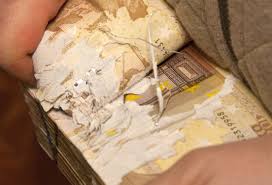 Faux billets en euros : Billets Macules D Encre