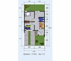 Sebenarnya dalam satu dekade terakhir, rumah dengan type 36 memang lebih digemari daripada lainnya. 46 Denah Dan Desain Rumah Type 36 60 72 Lengkap