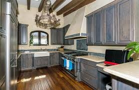 Sometimes we do get a mark from a metal pan or something but it comes out with a little bar i adore white and gray cabinets in kitchens! Distressed Kitchen Cabinets Design Pictures Designing Idea