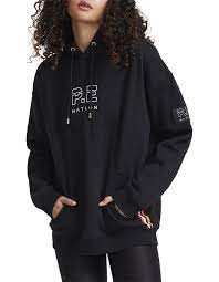 Endurance Black Organic Cotton Hoodie