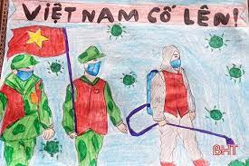 Tb phòng chống dịch covid 19 tại các dn trên địa bàn tỉnh 19/2. Sang Tac Tranh Cá»• Ä'á»™ng Tuyen Truyá»n Phong Chá»'ng Dá»‹ch Covid 19