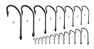 Fishing Hook Sizes Google Search Fishing Fish Hook