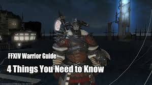 To help you excel with the job's new style, a community member has written a detailed guide. 4 Things You Need To Know If You Are New To Ffxiv Warrior Ffxiv4gil Com