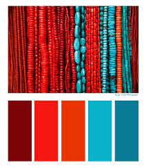 400 x 400 jpeg 100 кб. Turquoise And Coral Red Color Schemes Red Colour Palette Color Schemes Colour Palettes