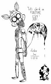 Sister Location Funtime Foxy By Josh S26 On Deviantart Sister Location Funtime Foxy Fnaf Coloring Pages