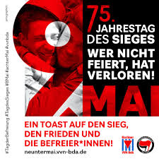 Schillernde scharlatane der frühlingsgefühle, in leipzig, dresden und der restlichen welt, feiern wir heute den 8.mai, den tag der befreiung deutschlands vom faschismus. Joro Grafikdesigner Pirat Berlin Art Direktion 75 Jahrestag Des Sieges
