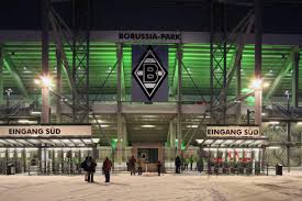 All things borussia mönchengladbach in english! W Otto Stadion Borussia Park Monchengladbach Kunstdruck Leinwandbild