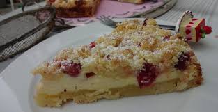 Johannisbeeren eignen sich wunderbar als belag für einen kuchen. Quark Johannisbeer Kuchen Mit Nussen Und Zimt Bestreut 1k Rezepte