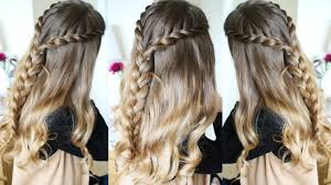 Cute braiding hairstyles compilation 2020 : Half Up Half Down Hairstyles Lace Braid Braidsandstyles12 Youtube
