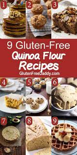 9 Of The Best Ever Gluten Free Quinoa Flour Recipes My Natural Family Recipe Quinoa Flour Recipes Best Gluten Free Recipes Recipes