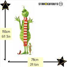 Seach more similar free transparent cliparts ,carttons and silhouettes. Star Cutouts Ltd Sc1290 The Grinch Christmas With Table Top Max Perfect For Christmas Movie Fans Height 193cm