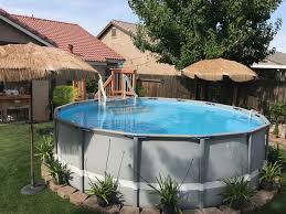 Pin By Cinzia Cai On Piscina Above Ground Pool Decks Backyard Pool Small Pools