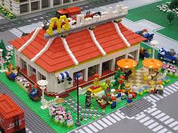 Lego Moc Mcdonalds Resturant Lego Mcdonalds Cool Lego Creations Legos