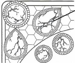 Click for the rest of the coloring pages! How To Draw Turquoise Gemstones With Tombow Paint Markers Adult Coloring Page Tutorial