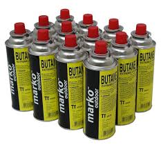Some areas have gas bottle exchange programs that will resolve this situation for you. Marko Outdoor Butane Camping Stove Gas Canister Refill Bottles 12 Bottles Buy Online In Dominica At Dominica Desertcart Com Productid 51634600