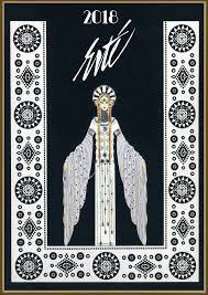 2021 Wall Calendar 12 Pages A4 La Vie Parisienne Erte Vintage Art Deco M649 Art Deco Artists Art Deco Illustration Erte Art