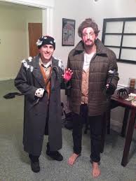 Harry And Marv From Home Alone For Halloween Costumes Nailedit Christmas Character Costumes Couple Halloween Funny Christmas Costumes