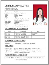 Apa itu surat riwayat hidup fungsi dan tujuannya. 17 Contoh Cv Curriculum Vitae Dan Daftar Riwayat Hidup Yang Baik