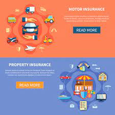 You must have motor insurance for your vehicle if you use it on roads and in public places. Free Vector Vehicle And House Insurance Horizontal Banners