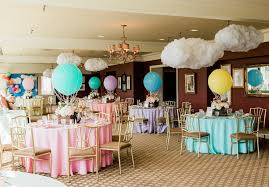 I love hot air balloons! Hot Air Balloon Baby Shower Ideas Popsugar Family