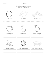 Zu seinen bekanntesten werken gehört „die kleine raupe nimmersatt, die 1969 erschien und in mehr als 70 sprachen übersetzt wurde. Story Listening The Hungry Caterpillar German In The Afternoon Activities