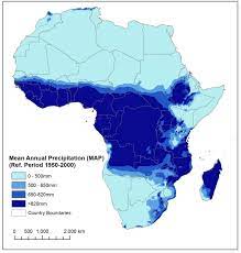 Monthly weather forecast and climate for matooster. Jungle Maps Map Of Africa Rainfall