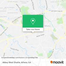 How to Get to Abbey West Shuttle in Athens-Clarke County by Bus?