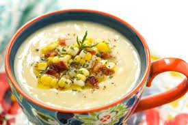 Fresh Corn Soup Recipe Fresh Corn Corn Soup Soup Dinner