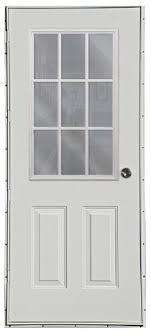 Mobile home doors are sized by the rough opening, or the actual hole in the wall the door will be installed! Mobile Home Back Door Replacement Parts