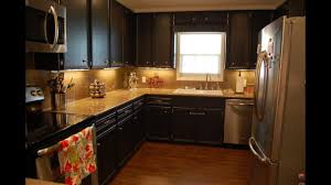 painting kitchen cabinets a dark color