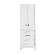 Apply glue to the edges of the cabinet sides, top, bottom, and middle shelf. Linen Cabinets At Lowes Com