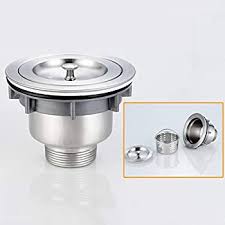 Maybe you would like to learn more about one of these? Kitchen Sink Accessories Kitchen Sink Drain Pipe Fittings Single Sink Stainless Steel Drain Pipe S Type Water Storage Deodorant Drain Dishwasher Leak Proof Drain Pipe Buy Online At Best Price In Uae Amazon Ae