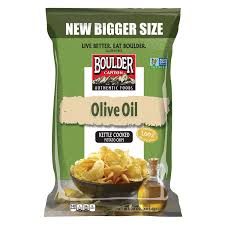 Boulder Canyon Olive Oil Kettle Cooked Chips 24 Oz Sam S Club How To Cook Potatoes Kettle Cooked Chips Chips
