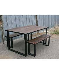 Choose the dining room table design that defines your family's style and character. The Best Sales For Steel And Reclaimed Wood Dining Set Urban Table Modern Bench Industrial Style Kitchen Table Mid Century Table Custom Dining Table