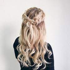 15 Beautiful And Adorable Half Up Half Down Wedding Hairstyles Ideas Hair Styles Partial Updo Down Hairstyles
