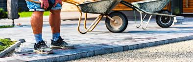 The garden i have now is all sand and pebbles nothing grows i have put slabs straight down, leveling them was easy because of the sand content.been down 2 years now walking on them constantly.would not try it with any other soil. How To Easily Lay A Patio And Paving Slabs Lovethegarden