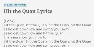 Hit The Quan Lyrics By Iheartmemphis Hit The Quan Hit