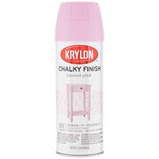 Bonnet Pink Krylon Chalky Finish Spray Paint Hobby Lobby 80649274