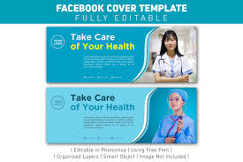 Download Facebook Cover Take Care Your Healthy Graphic By Ant Project Template Creative Fabrica PSD Mockup Templates