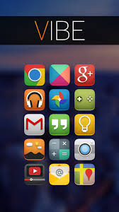 Apklio Apk For Android Vibe Icon Pack 4 2 2 Apk Android Icon Pack Icon Pack Android Apps