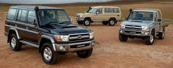 This is evident from the look of the grille, headlights, hood. Toyota Landcruiser 70 Pickup Hardtop And Wagon Thailand Car Dealer Exporter