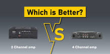 What Is The Difference Between 2 Channel And 4 Channel Amp?
