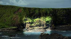 The giant's causeway was an area of 40,000 interlocking basalt columns that formed stepping stones into the sea. Humphrey The Camel Carried Finn Home In Time For Tea Alex Mike On The Road