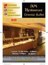 Menus Prices 4 Pages Am Restaurant Basingstoke Basingstoke Asian Cuisine