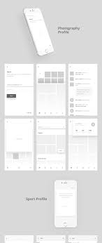 Here It Is The Sleek Modern And Brand New Xd Ux Kit The Perfect Mobile Wireframe Kit Built Specifically For Adobe Xd Inc Wireframe Mobile Wireframe Ux Kits