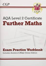 Aqa Level 2 Certificate In Further Maths Exam Practice Workbook With Ans Online Edition A C Cgp Books 9781782941804 Amazon Com Books