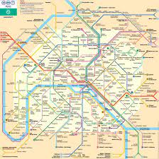 The paris métro is a rapid transit system in the paris metropolitan area, france. Ubersicht Uber Die Pariser Metro Erkunde Die Welt