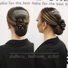 186 Likes 1 Comments Darya Stolbova Stolbova Ballroom Stylist On Instagram Vallroom Hairstyle Dance Competition Hair Competition Hair Dance Hairstyles