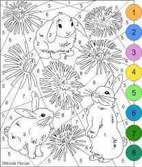 And we know you love color by numbers. Nicole S Free Coloring Pages Color By Number Bunnies Coloring Pages Easter Coloring Pages Bunny Coloring Pages Free Coloring Pages
