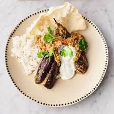 Gefullte Curry Auberginen Rezept Jamie Oliver Veggies Rezepte Aubergine Rezept Jamie Oliver Vegetarisch